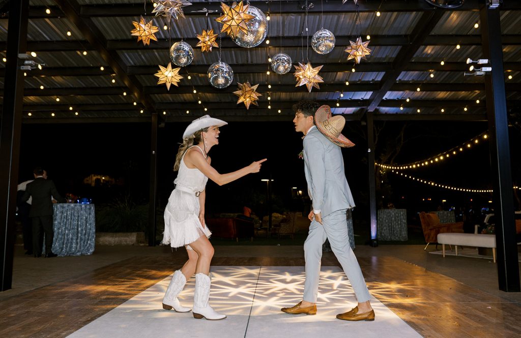 Spanish themed reception party